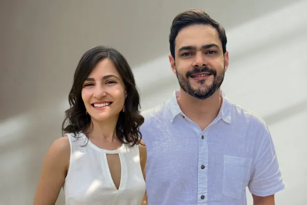 Nicole e Megarom, fundadores da GUARDA Marketing